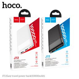 Pin Sạc Dự Phòng Hoco J72 10000mAh Có Đèn LED Báo Pin Thiết Kế Nhỏ Gọn Tiện Lợi