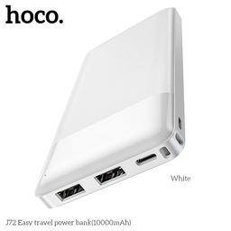Pin Sạc Dự Phòng Hoco J72 10000mAh Có Đèn LED Báo Pin Thiết Kế Nhỏ Gọn Tiện Lợi
