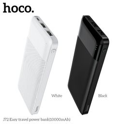Pin Sạc Dự Phòng Hoco J72 10000mAh Có Đèn LED Báo Pin Thiết Kế Nhỏ Gọn Tiện Lợi