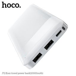 Pin Sạc Dự Phòng Hoco J72 10000mAh Có Đèn LED Báo Pin Thiết Kế Nhỏ Gọn Tiện Lợi