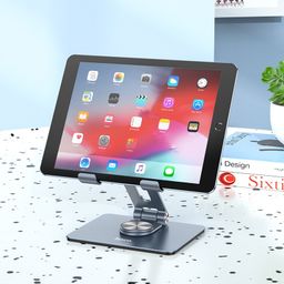 Giá Đỡ Máy Tính Bảng Hoco PH52 Hợp Kim Nhôm Cao Cấp Chống Trượt Tiện Lợi