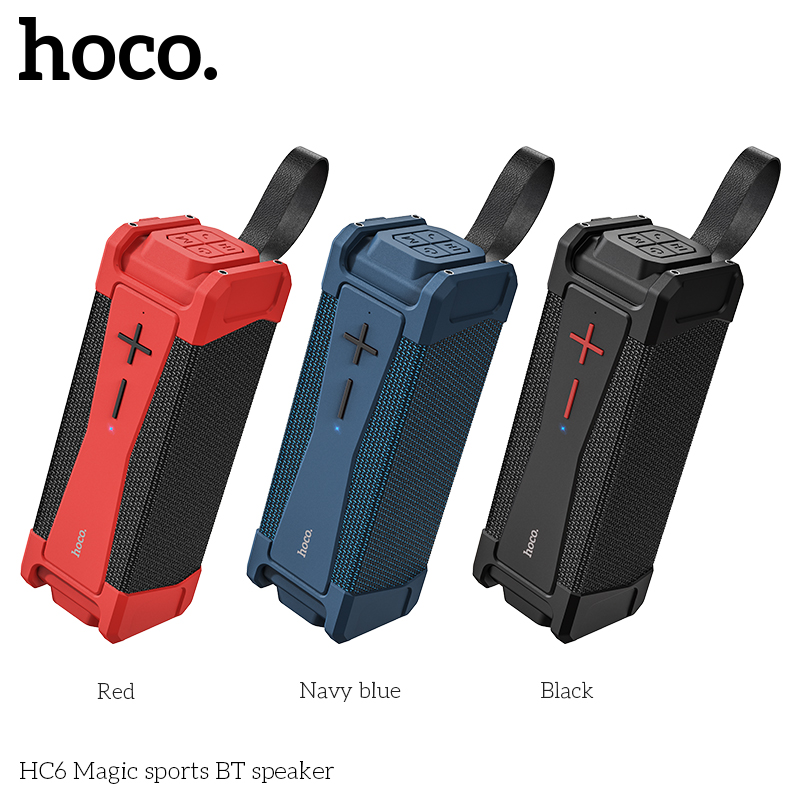 Loa Bluetooth HOCO HC6 - BT5.0 - Công Suất 20W - Công Suất Mạnh Mẽ - Âm Thanh Khuấy Động Không Gian.