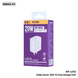 Củ Sạc Nhanh REMAX RP-U133 (US-EU) Supreme Charge – Công Nghệ Sạc Nhanh 20W