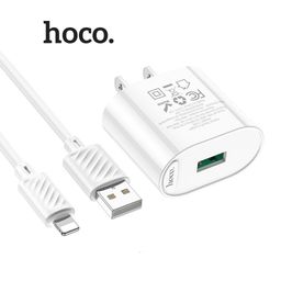 Bộ Sạc HOCO C109 ( US ) Fighter Universal Set – Micro USB / Type-C / L – Sạc N…