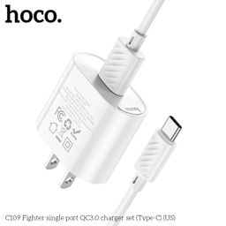 Bộ Sạc HOCO C109 ( US ) Fighter Universal Set – Micro USB / Type-C / L – Sạc N…