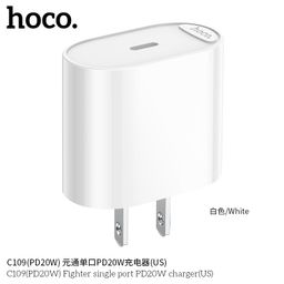 Củ Sạc Nhanh HOCO C109 - Chuẩn US EU – PD20W QC3.0 – Sạc Nhanh Đa Chuẩn - Nhỏ…