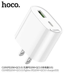 Củ Sạc Nhanh HOCO C109 - Chuẩn US EU – PD20W QC3.0 – Sạc Nhanh Đa Chuẩn - Nhỏ…