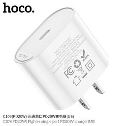 Củ Sạc Nhanh HOCO C109 - Chuẩn US EU – PD20W QC3.0 – Sạc Nhanh Đa Chuẩn - Nhỏ…