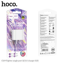 Củ Sạc Nhanh HOCO C109 - Chuẩn US EU – PD20W QC3.0 – Sạc Nhanh Đa Chuẩn - Nhỏ…