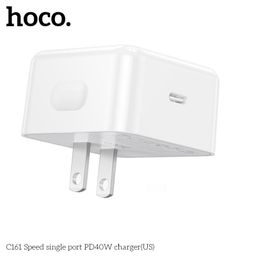 Củ Sạc Nhanh Hoco C161 PD40W Type-C Hỗ Trợ PPS PD3.2 Thiết Kế Nhỏ Gọn Cho Điện…