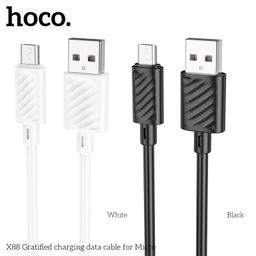 Cáp Sạc Hoco X88 1M 2.4A Truyền Dữ Liệu Ổn Định, Chất liệu PVC dẻo dai, Chống…
