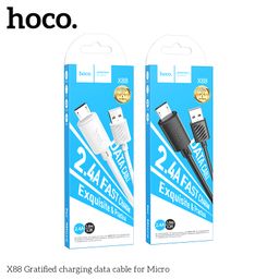 Cáp Sạc Hoco X88 1M 2.4A Truyền Dữ Liệu Ổn Định, Chất liệu PVC dẻo dai, Chống…