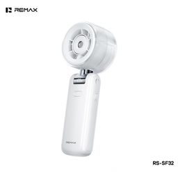 Quạt Cầm Tay Phun Sương REMAX RS-SF32 Làm Mát Nhanh, Pin 3600mAh, Gập Gọn Có M…