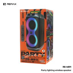 Loa Karaoke REMAX RB-MB11 80W Kèm 2 Micro Không Dây Bluetooth 6.0 Đèn LED Part…