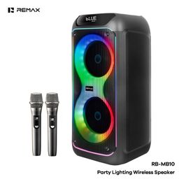 Loa Karaoke REMAX RB-MB10 Kèm 2 Micro Không Dây Công Suất 140W Bluetooth 6.0 L…