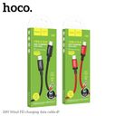 Cáp Sạc Sạc Nhanh Hoco X89 Type-C To iP - PD20W Dây Dù Bện Đầu Hợp Kim Nhôm 1M Cao Cấp