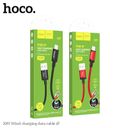 Dây Sạc Hoco X89 1m - 2.4A Dây Dù Siêu Bền, Chống Rối, Đầu Hợp Kim Nhôm, Truyền Dữ Liệu Ổn Định.