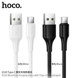 Cáp Hoco X120 Beneficio - 2.4A Truyền Dữ Liệu Ổn Định, Dây PVC Bền Bỉ Chống Rố…