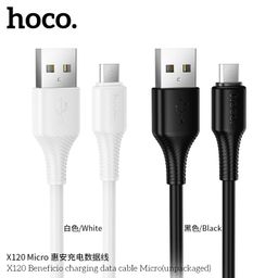 Cáp Hoco X120 Beneficio - 2.4A Truyền Dữ Liệu Ổn Định, Dây PVC Bền Bỉ Chống Rố…