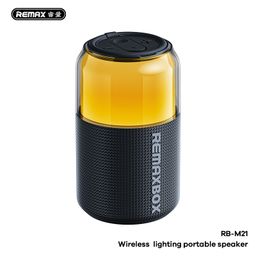 Loa Bluetooth REMAX RB-M21 Đèn RGB Nhảy Theo Nhạc, Thiết Kế Lon Nước Độc Đáo,…