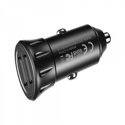 Tẩu Sạc Ô Tô Remax RCC236 Vanguard 2 Cổng USB 2.4A, Sạc Nhanh 12V-24V, Tương T…