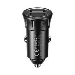 Tẩu Sạc Ô Tô Remax RCC236 Vanguard 2 Cổng USB 2.4A, Sạc Nhanh 12V-24V, Tương T…