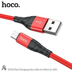 Cáp Sạc Nhanh DU02 Plus Charging data cable 2M, Dây Bọc Dù Chống Gãy, Hỗ Trợ S…