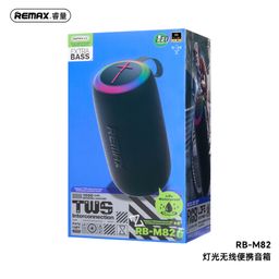 Loa Bluetooth REMAX RB-M82 14W Đèn LED RGB, Hỗ Trợ TWS, USB/TF/FM, Âm Thanh St…