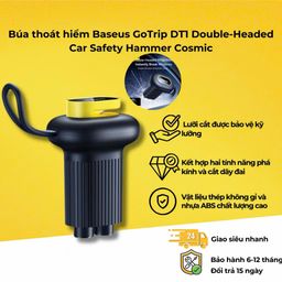Búa thoát hiểm Baseus GoTrip DT1 Double-Headed Car Safety Hammer Cosmic