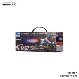 Loa Bluetooth REMAX RB-M67 Bluetooth 5.3 Âm Bass Mạnh TWS Ghép Đôi 2 Loa Pin 1…