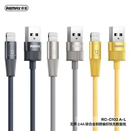 Cáp sạc Usb-Lighting bọc dù Remax RC-C102 A-L 1.2M 2.4A