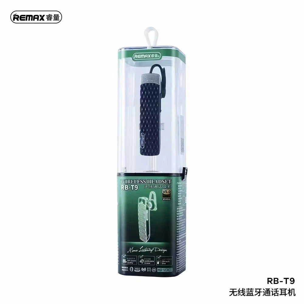 Tai nghe một bên REMAX Bluetooth Earphone RB-T9 thiết kế nhỏ gọn âm thanh chất lượng cao