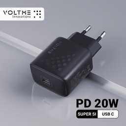 Củ Sạc Nhanh VOLTME Revo 20 Lite 20W Chân Tròn, Cổng Type-C, Công Nghệ Super S…