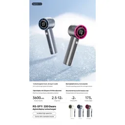 Quạt cầm tay tốc độ cao REMAX tích hợp màn hình turbocharged handheld high-spe…