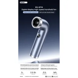 Quạt cầm tay 100 cấp độ Remax RS-SF16 thiết kế nhỏ gọn độc đáo