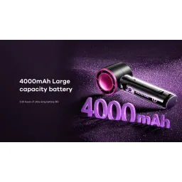 Quạt cầm tay mini Remax F32 Pin 4000mAh, Điều chỉnh tối đa 100 mức gió