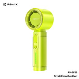 Quạt cầm tay REMAX RS-SF23 động cơ Turbo 5 tốc độ điều chỉnh, pin sạc 3000mAh