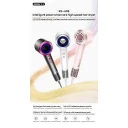 Máy sấy tóc Intelligent plasma haircare high-speed RS-H08 luồng gió mạnh mẽ, s…