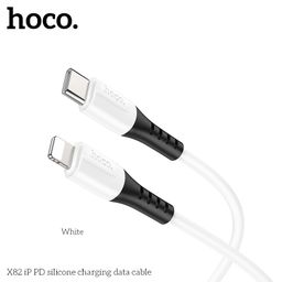 Cáp sạc nhanh silicon Hoco X82 PD27W/ 60W sạc nhanh truyền dữ liệu ổn định.