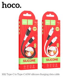 Cáp sạc nhanh silicon Hoco X82 PD27W/ 60W sạc nhanh truyền dữ liệu ổn định.