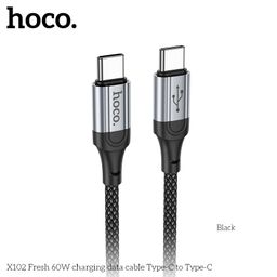 Cáp sạc nhanh HOCO X102 PD27W/60W sạc nhanh dây bện NYLON, chống đứt, độ bền b…