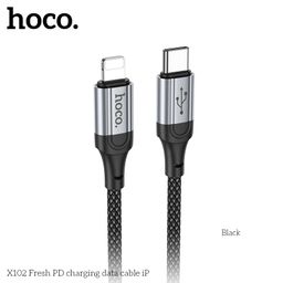 Cáp sạc nhanh HOCO X102 PD27W/60W sạc nhanh dây bện NYLON, chống đứt, độ bền b…