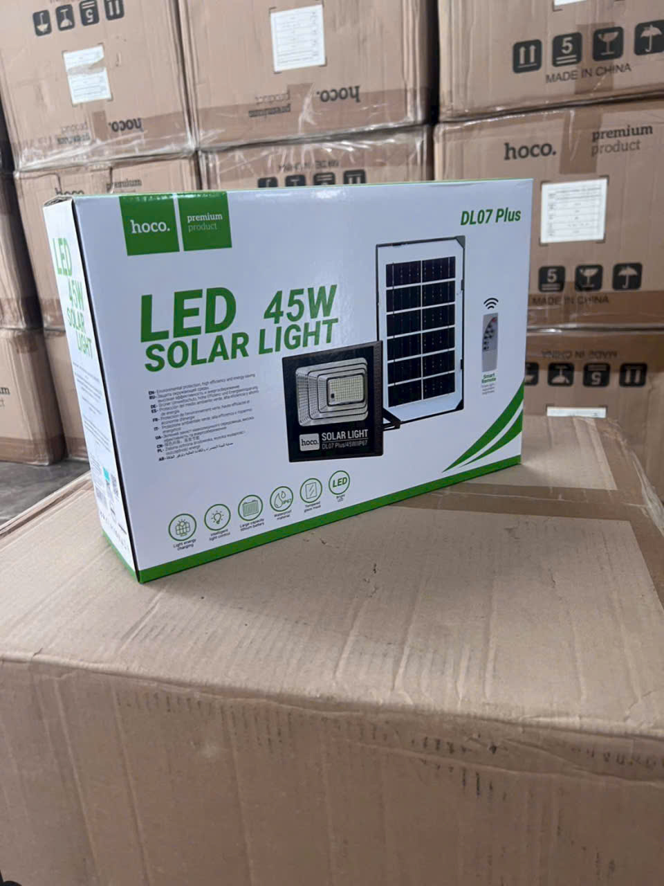 HOCO DL07 PLUS – ĐÈN NĂNG LƯỢNG MẶT TRỜI 45W
