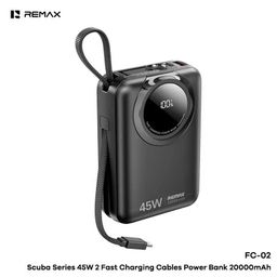 Pin Sạc Dự Phòng REMAX FC-02 20000mAh 45W PD Sạc Nhanh – Tích Hợp 2 Cáp Sạc –…