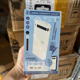 Pin sạc dự phòng sạc nhanh REMAX Piloteer Series 20W+22.5W RPP-72 20.000mAh