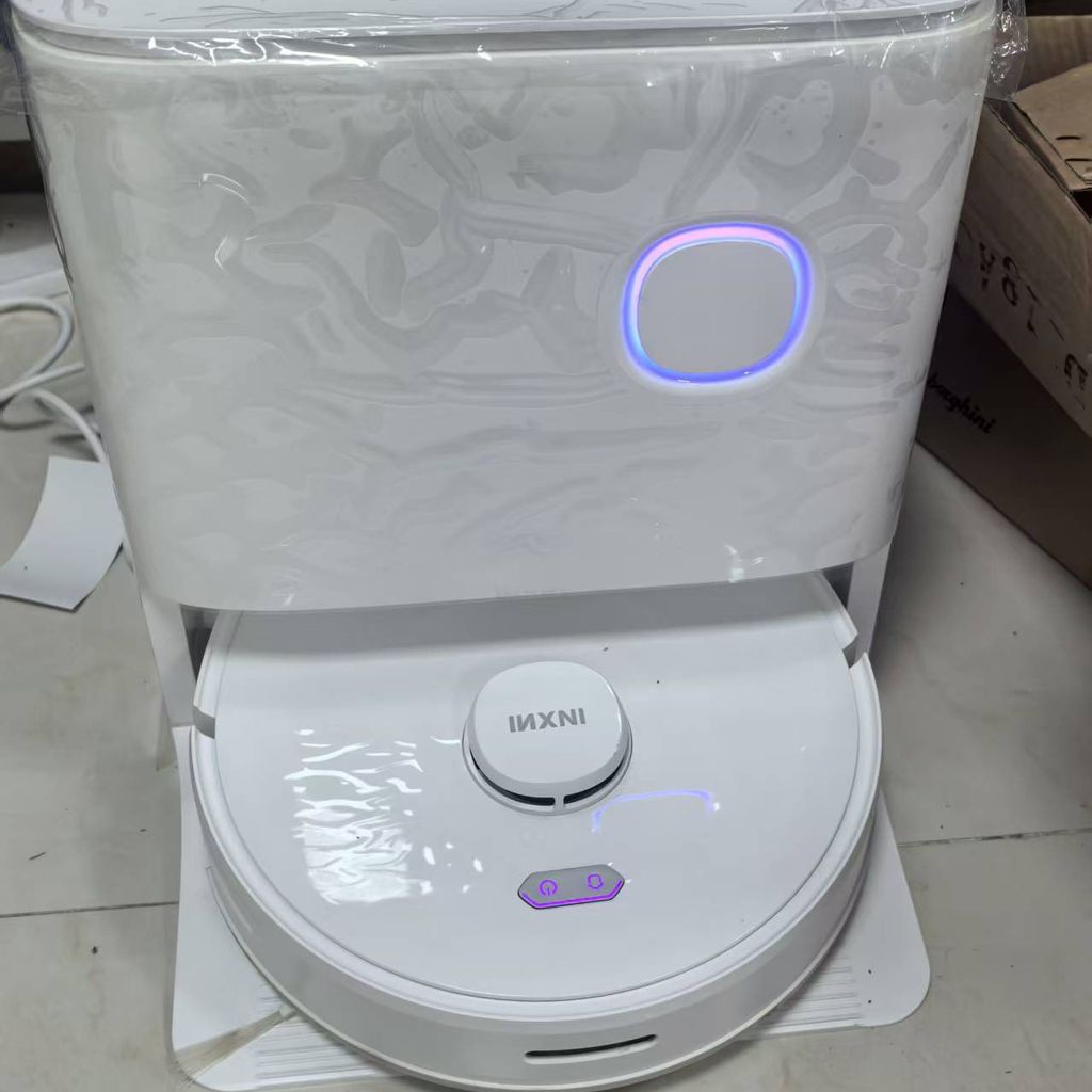 Robot hút bụi lau nhà INXNI U1 PRO tự giặt, sấy khô giẻ, khử khuẩn ion bạc, bản Q.Tế