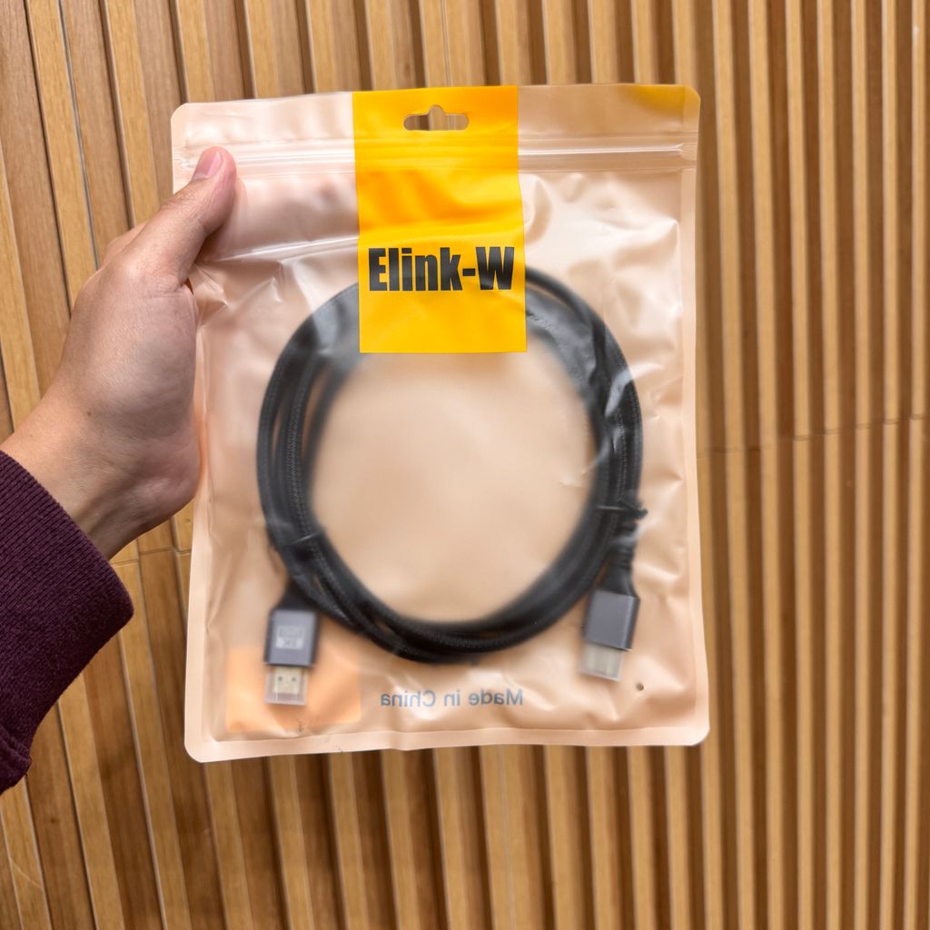 CÁP HDMI 8K UHD ELINK-W, cáp dây dù dài 2M – SIÊU BỀN