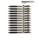 Hộp 12 chiếc bút bi Amazon Basics ( Mỹ ) B09PNYMC23 - Màu đen. Viết trơn & chữ đẹp.