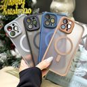 Ốp Từ Tính Lưng Nhám Có Bảo Vệ Kính Camera