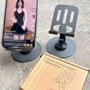 GIÁ ĐỠ ĐIỆN THOẠI KIM LOẠI XOAY 360 ĐỘ 